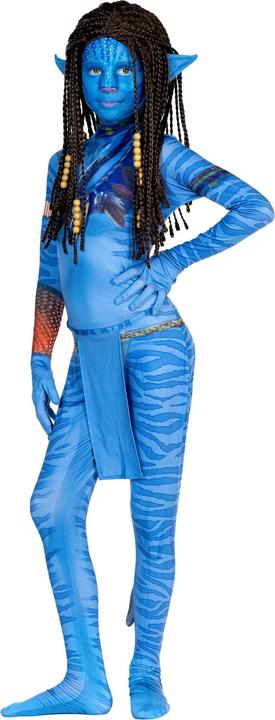 Produktbild Maskworld Blaue Stammeskriegerin Kostüm für Mädchen (134, 140)