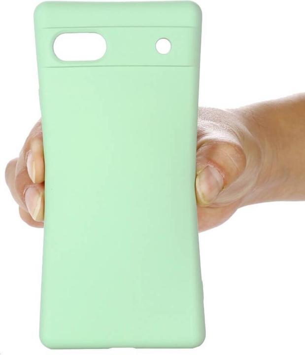 Produktbild Cover-Discount Google Pixel 7a - Silikon Gummi Hülle grün (Google Pixel 7a)