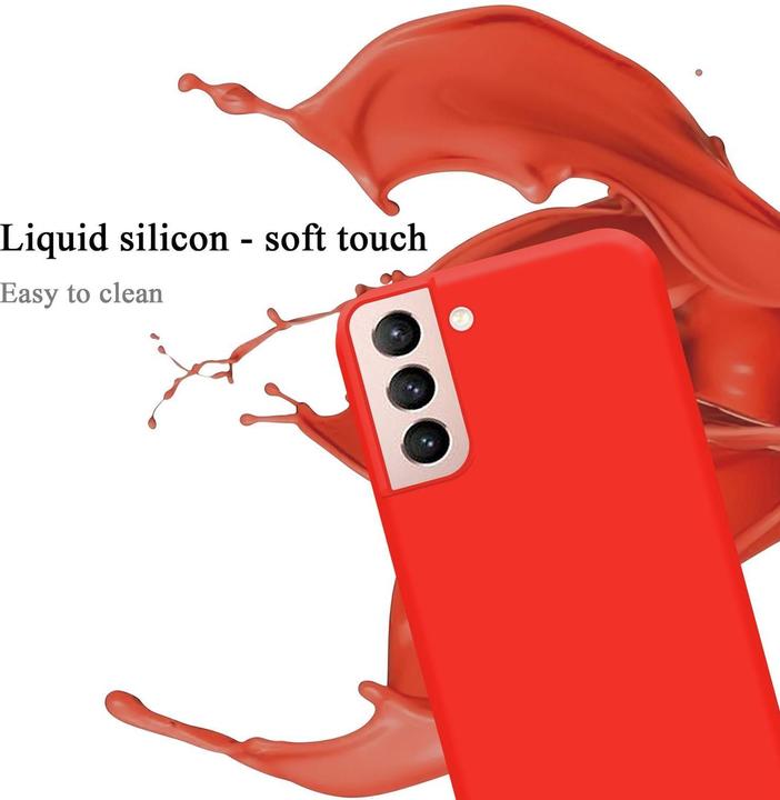 Actual product image Cadorabo TPU Liquid Silicone Case Cover (Samsung Galaxy S21 5G)