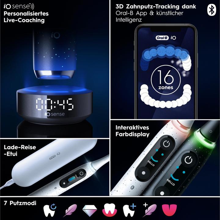 Actual product image Oral-B iO Series 10 (Oscillating toothbrush)
