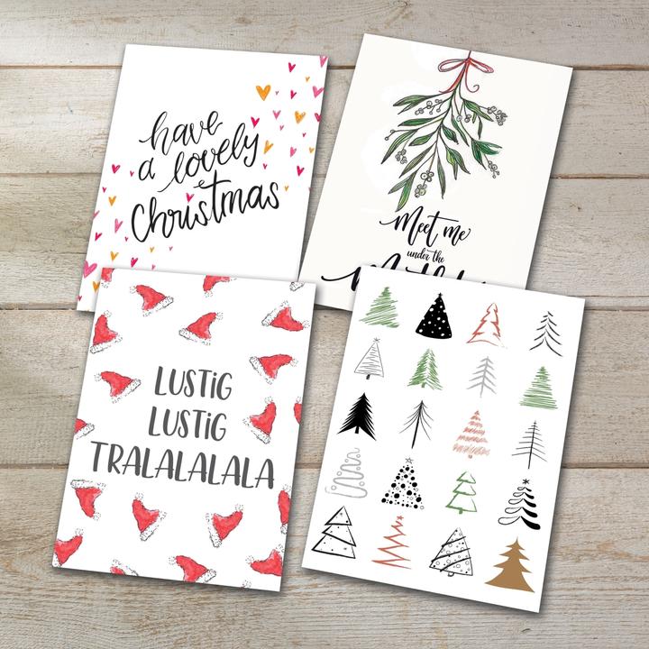 Image du produit Sigel Set de cartes postales de Noël (1 pcs)