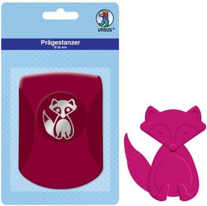 Actual product image Ursus Embossing punch Fuchst