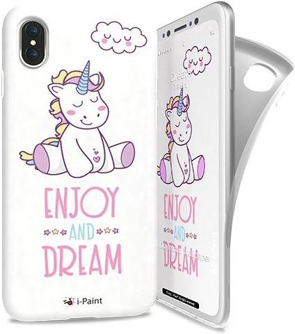 Actual product image I-Paint Enveloping Soft Case for iPhone XS/X - Dream (Apple iPhone X)