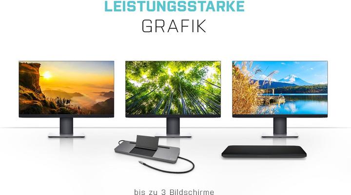 Immagine prodotto i-tec Ergonomic 4K (USB-C, 3 Porti)
