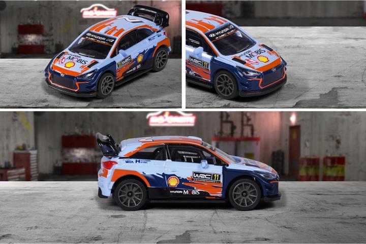 Actual product image Majorette WRC Hyundai i20 Coup