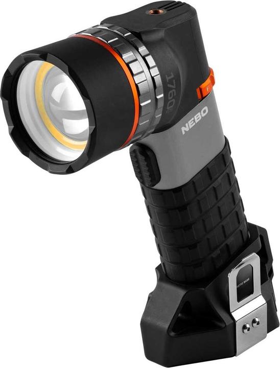 Produktbild Nebo LUXTREME SL100, Scheinwerfer, 1.600 Meter Reichweite, Lithium-Ionen Akku, 9000 mAh, 3.7V, USB (16 cm, 525 lm)