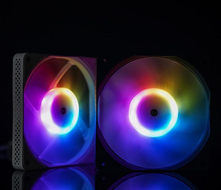 Image du produit Jonsbo HF1215 Ventilateur Slim PWM, ARGB, 120mm (120 mm, 1 x)