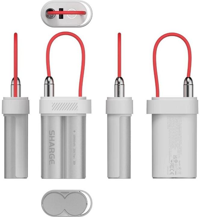 Actual product image Sharge Pouch Mini WHI (10000 mAh, 30 W, 36 Wh)