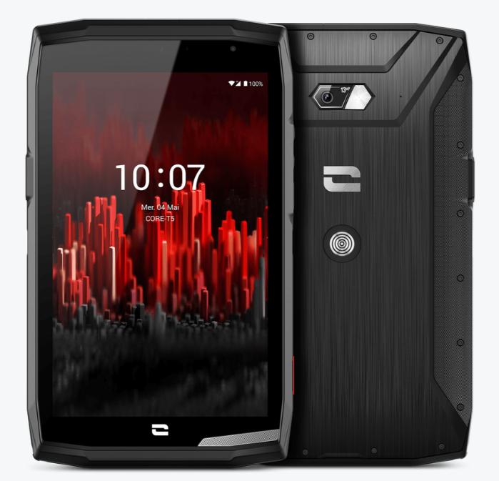 Actual product image Crosscall CORE-T5 (4G, 8", 64 GB, Black)