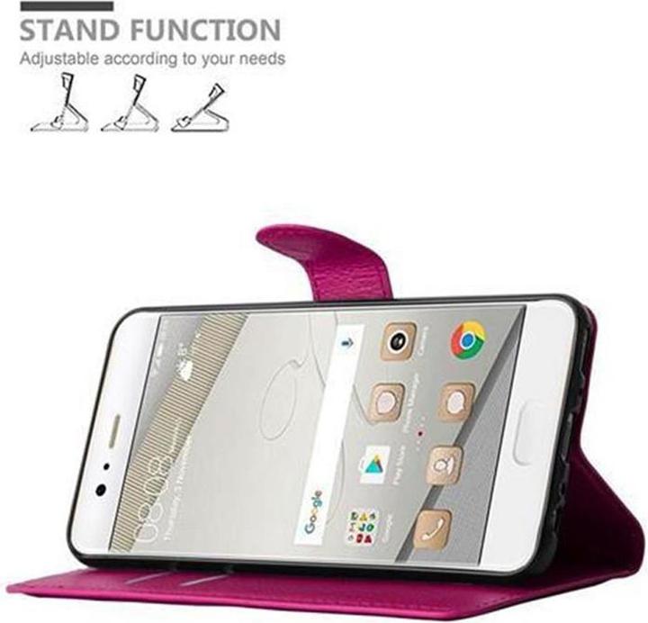 Produktbild Cadorabo Book mit Standfunktion Cover (Huawei P10)