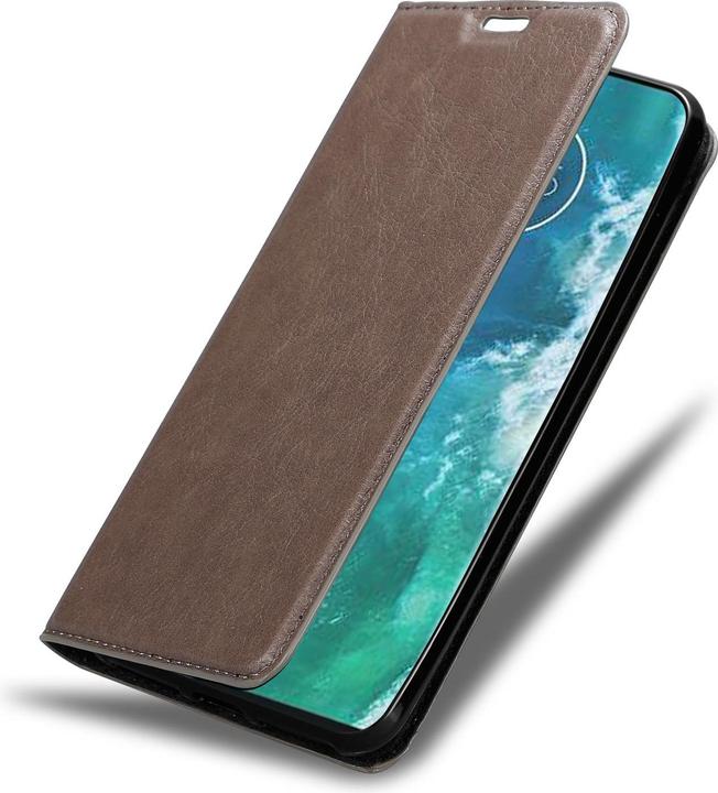 Actual product image Cadorabo Book Invisible Magnet Cover (Motorola Edge+)