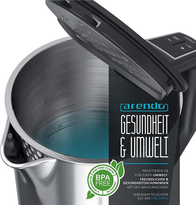 Produktbild Arendo Küchen Set Langschlitztoaster (1.50 l)