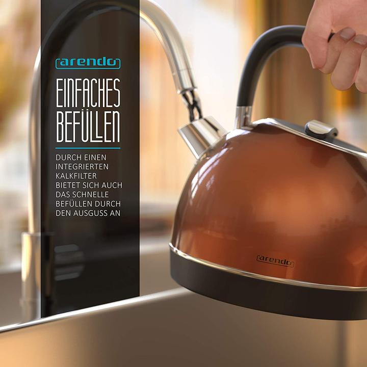 Produktbild Arendo A: Kupfer, 1,7 Liter (1.70 l, EU-Stecker)