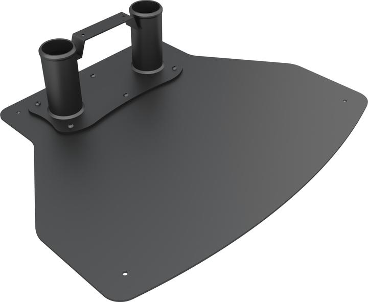 Multibrackets Bodenplatte fix zu Floorstand, schwarz, Metall