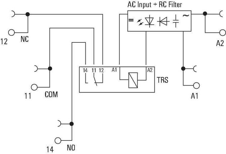 Image du produit Weidmüller Relais de couplage 10 pcs 230 V/AC 6