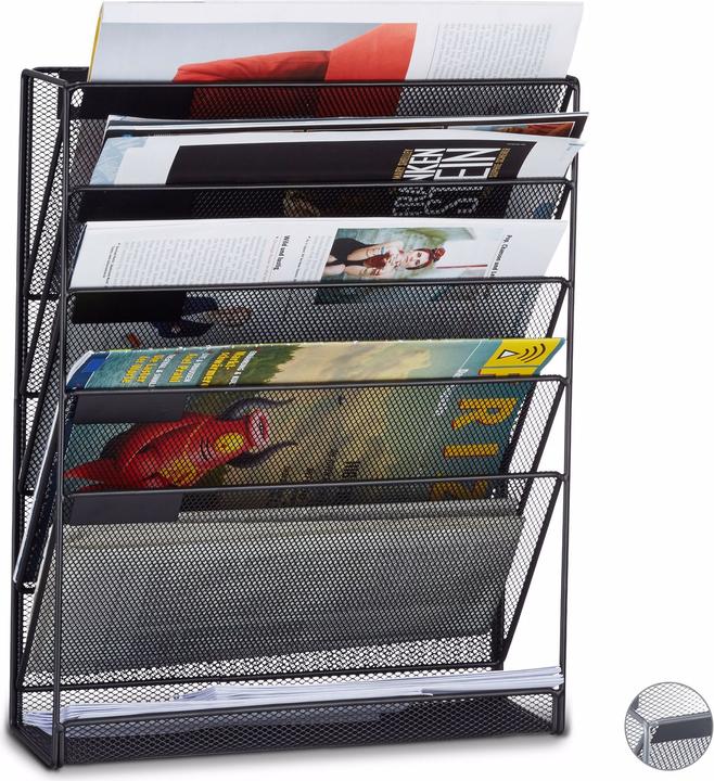 Produktbild Relaxdays Zeitschriftenhalter (32.5 x 10.5 x 40.5 cm)