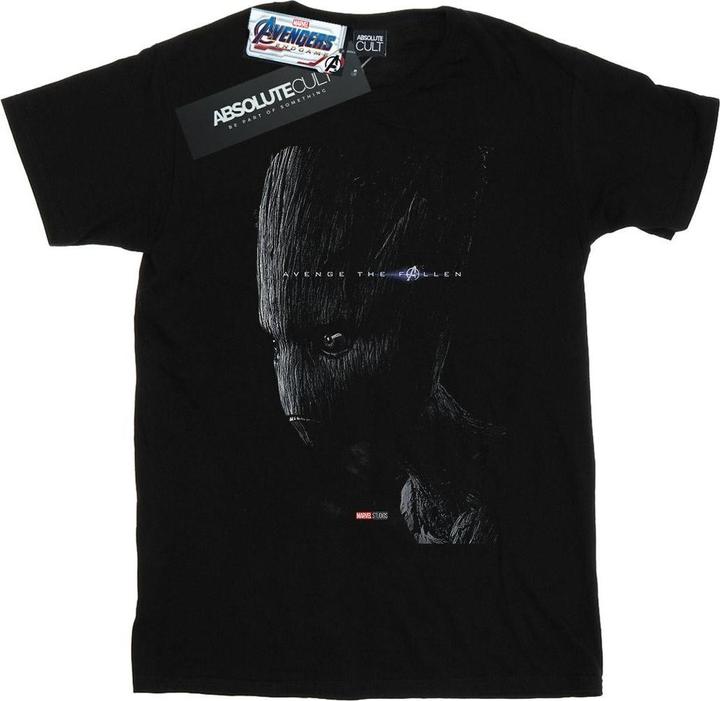 Avengers Endgame Avenge The Fallen Groot Baumwolle Boyfriend TShirt