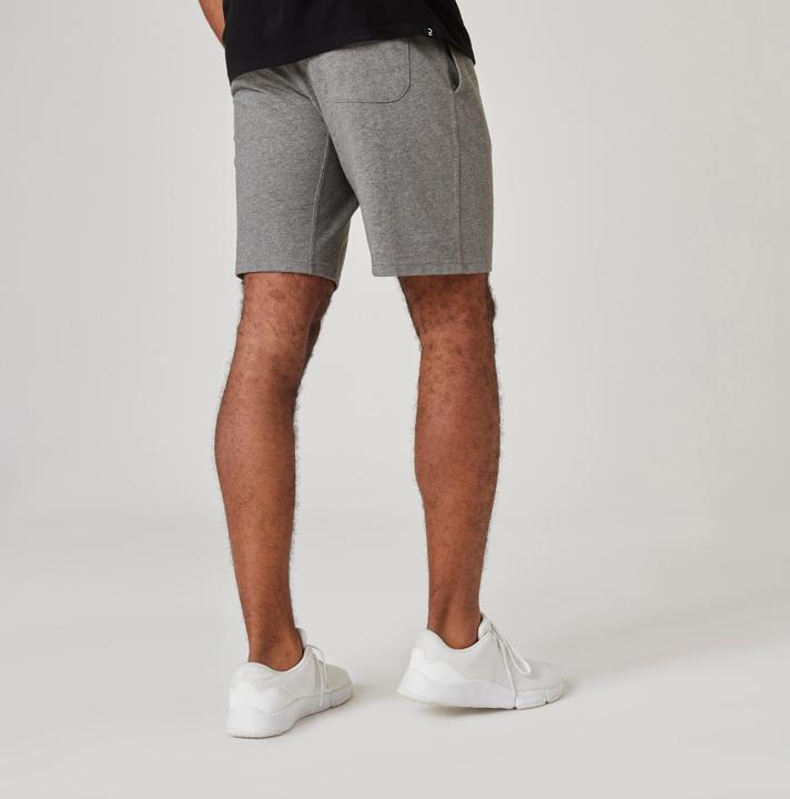 Image du produit Domyos Shorts Herren Baumwolle - grau (XL)