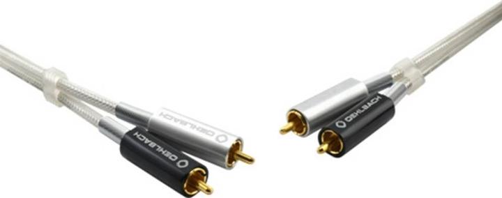 Actual product image Oehlbach D1C2603 Cinch audio connection cable (2x cinch plug - 1x cinch plug (2 m, Cinch)