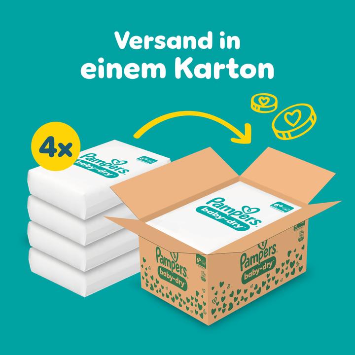 Image du produit Pampers Baby-Dry (Taille 6+, Pack mensuel, 144 pièce(s))