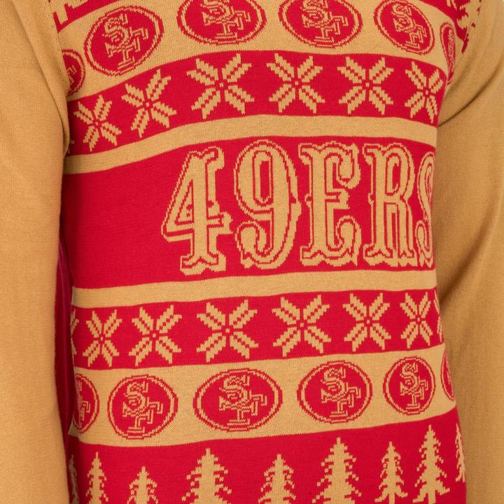Actual product image Foco NFL Ugly Sweater XMAS Sweater San Francisco 49ers - L (L)