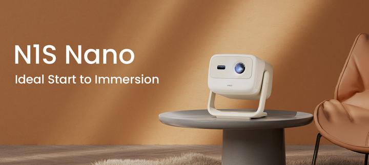 Actual product image JMGO N1S Nano LED DLP Projector 460 ISO 1080P GTV (1.2:1)