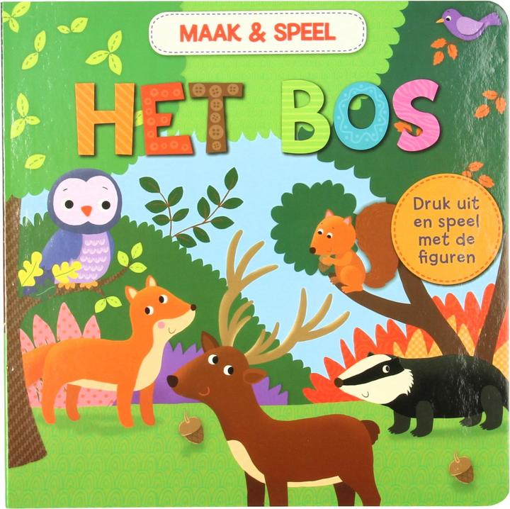 Wins Holland Create & Play Book - The Forest