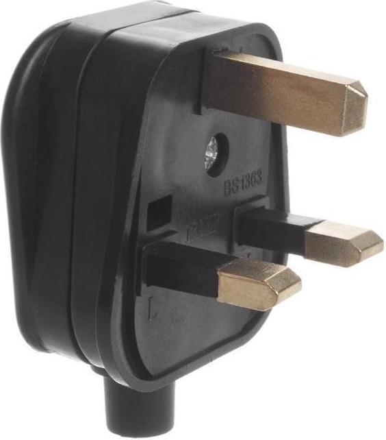 Actual product image Maclean UK mains plug