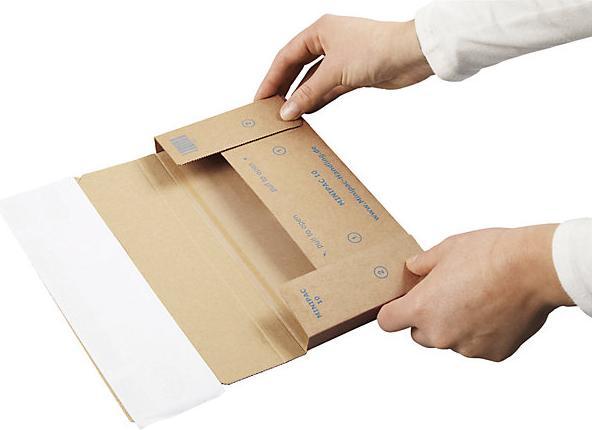 Immagine prodotto kaiserkraft Imballaggio per stick USB, a onda singola, lungh. x largh. x alt. 235 x 122 x 19 (1 x)