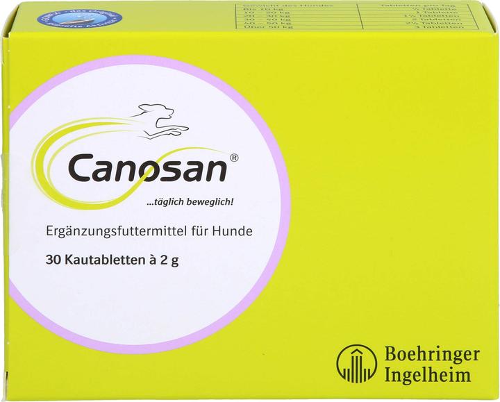 Image du produit Boehringer Ingelheim Comprimés à mâcher Canosan pour chiens, 30 comprimés (Chien)