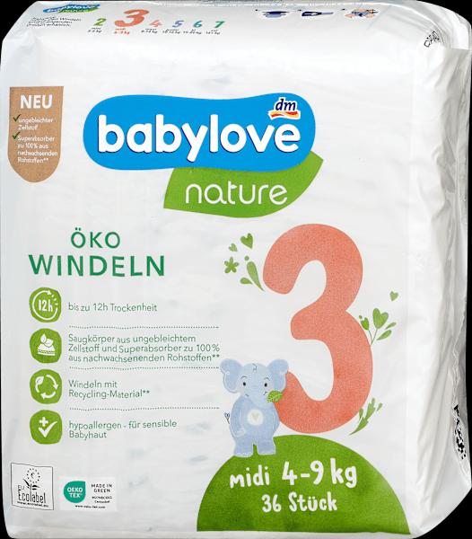 Image du produit dm babylove nature Windeln (Taille 3, Pack, 36 pièce(s))