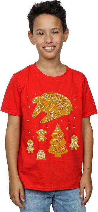 Actual product image Star Wars Boys Gingerbread Rebels T-Shirt (140, 146)