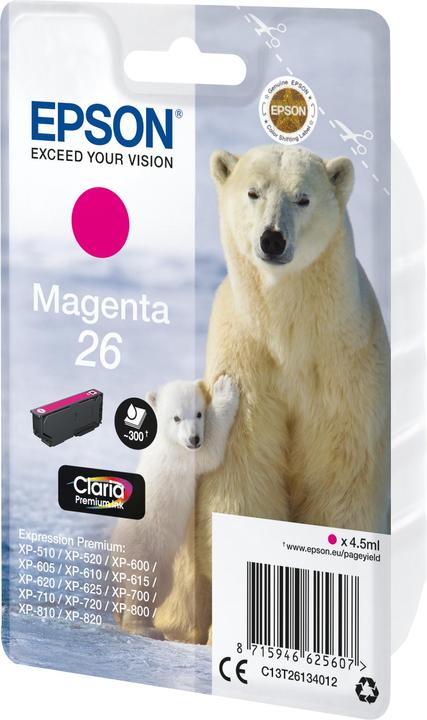 Actual product image Epson 26 Claria Premium (M)