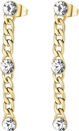 Image du produit Brosway Boucles d'oreilles plaquées or avec cristaux Symphonia BYM90 (L)