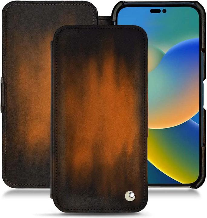 Productafbeelding Noreve Lederen omslag horizontaal (Apple iPhone 14)