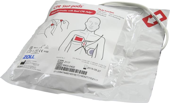 Actual product image Zoll Original Defi-Elektroden Pads AED Plus, AED Pro, M Serie