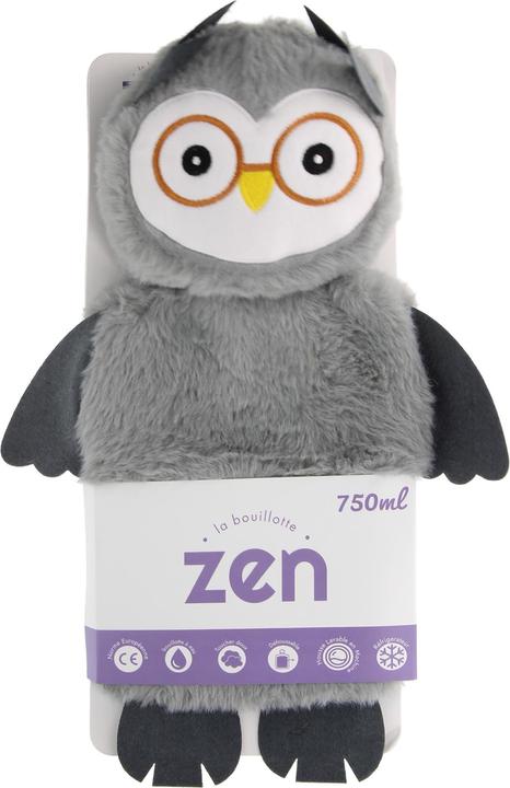 Produktbild Zen Kat Abnehmbarer Wärmflaschenhalter Plüsch Eule (0.75 l)