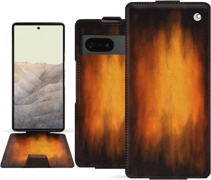 Productafbeelding Noreve Lederen omslag verticaal (Google Pixel 7)