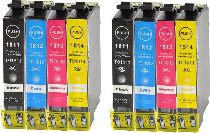 Produktbild Hermex Kompatible Tintenpatrone XL für Epson Expression Home XP-413 (M, C, BK, Y)