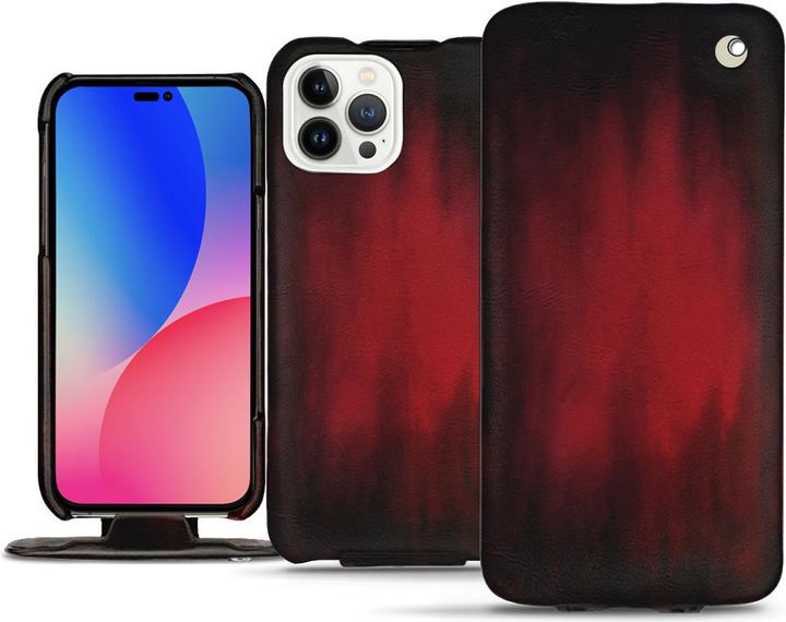 Noreve Lederschutzhülle vertikal (Apple iPhone 14 Pro Max)