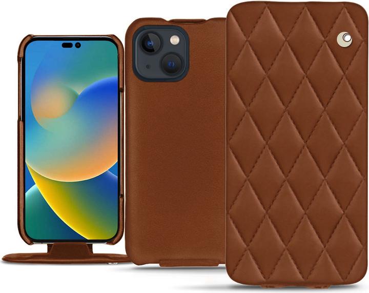 Actual product image Noreve Vertical leather shell (Apple iPhone 14)