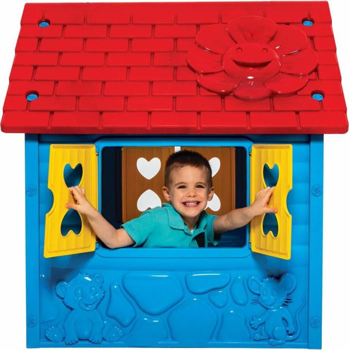 Actual product image ToyToyToy Playhouse with window & door