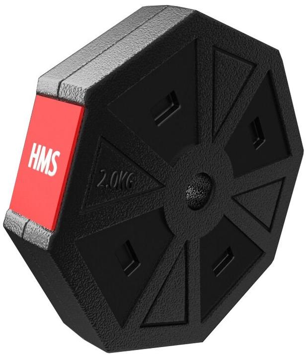 Immagine prodotto HMS Sgc20 Bilanciere E Manubri Compositi Da 20 kg (4 x 2 kg, 4 x 1,5 kg, 4 x 1,25 kg)