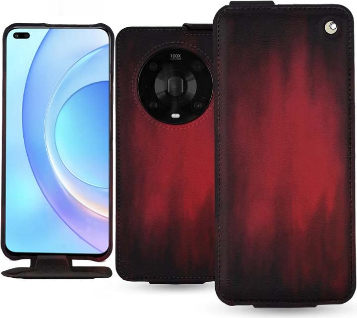 Actual product image Noreve Vertical leather shell (Honor Magic 4 Pro)