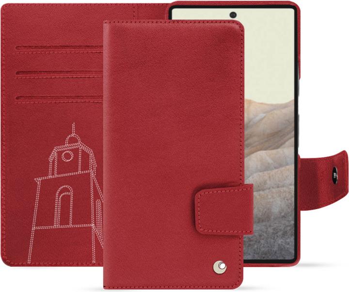 Actual product image Noreve Leather wallet with horizontal flap (Google Pixel 7 Pro)