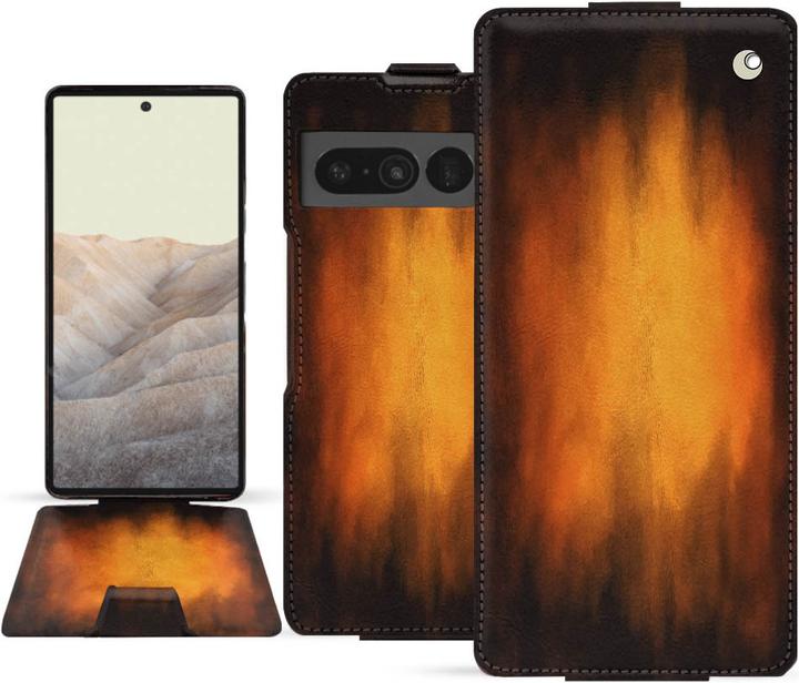 Actual product image Noreve Vertical leather shell (Google Pixel 7 Pro)