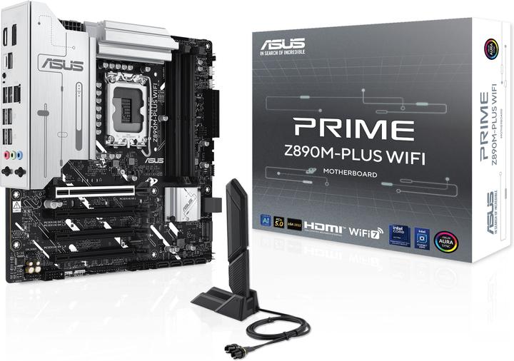 Immagine prodotto ASUS PRIME Z890M-PLUS WIFI (LGA 1851, Intel Z890, mATX)