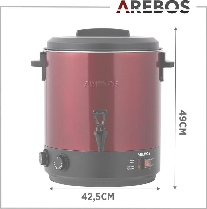 Actual product image Arebos Einkochautomat (28 l)