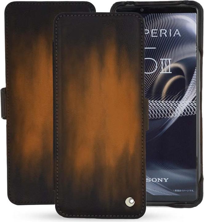 Productafbeelding Noreve Lederen omslag horizontaal (Xperia 5 III)