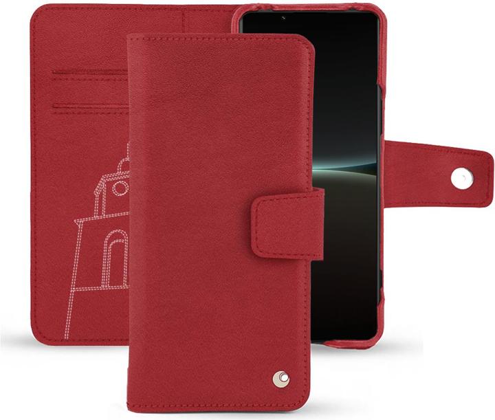 Actual product image Noreve Leather wallet with horizontal flap (Sony Xperia 5 IV)